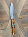Bark River Bushcraft Scout Knife MagnaCut Desert Ironwood Red Liners Mosaic Pins (USA) from NORTH RIVER OUTDOORS