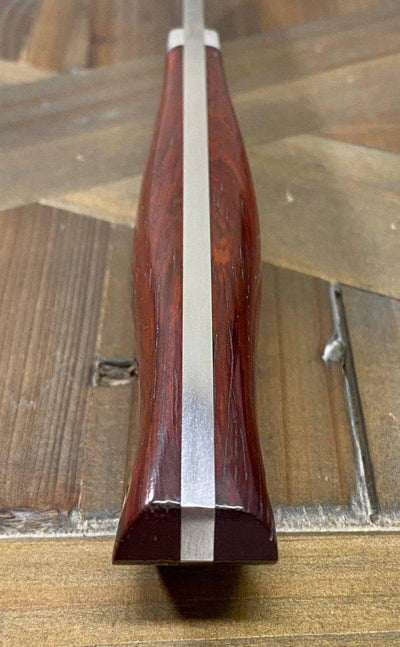 Bark River Classic Drop Point Hunter Knife S45VN Bloodwood Maple Burl Mosaic Pins - NORTH RIVER OUTDOORS