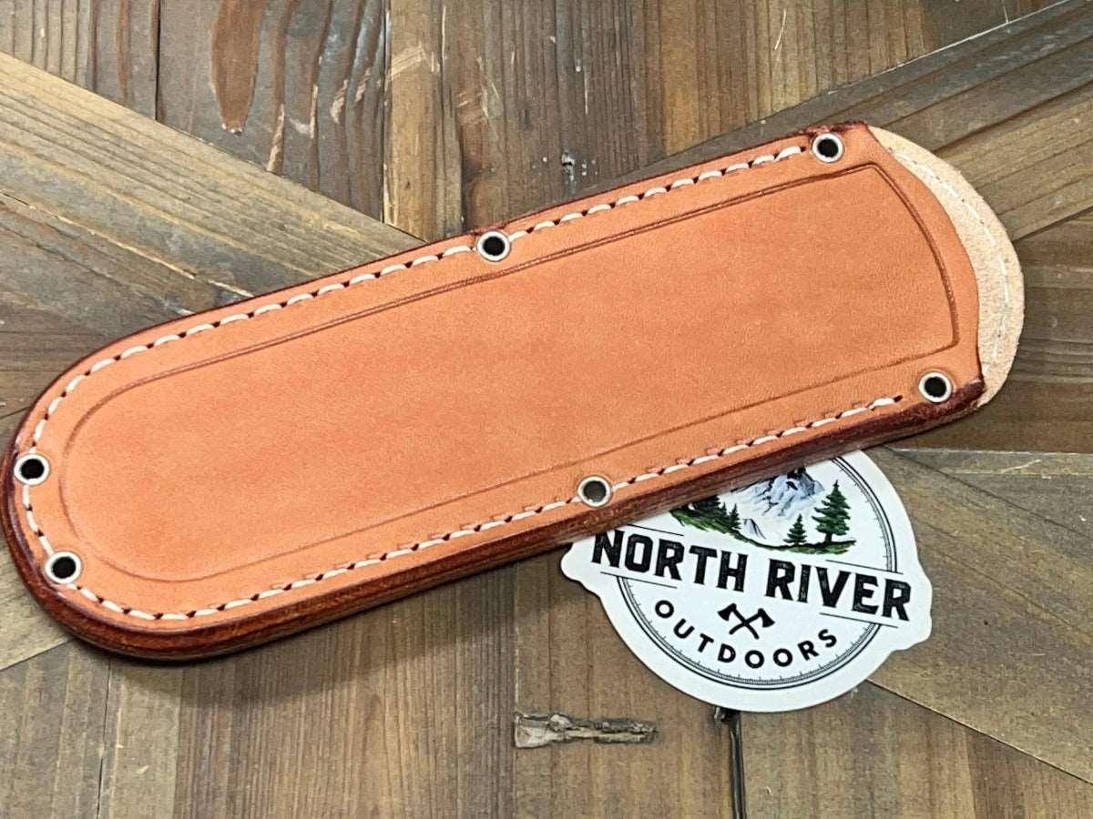 Bark River JX6 II MagnaCut Fixed Knife Black Micarta Bloody Spacer Black Liners Mosaic Pins (USA) - NORTH RIVER OUTDOORS