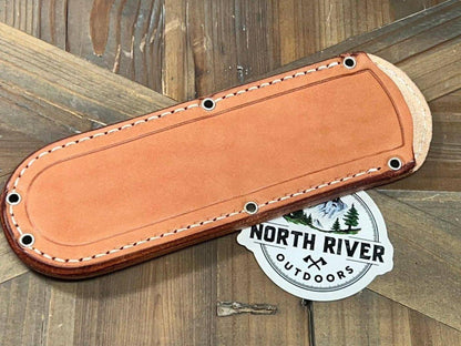 Bark River JX6 II MagnaCut Fixed Knife Orange G10 White Liners Mosaic Pins (USA) - NORTH RIVER OUTDOORS