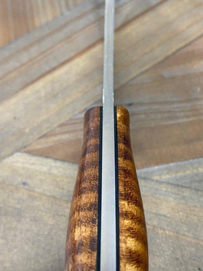 Bark River JX6 MagnaCut Dark Curly Maple - Black Liners #3 (USA) - NORTH RIVER OUTDOORS