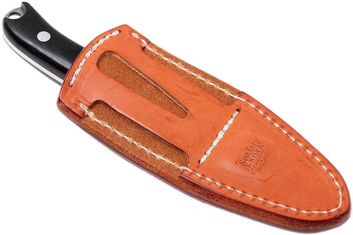 Bark River JX6 MagnaCut Green Canvas Micarta Red Liners Mosaic Pins (USA) - NORTH RIVER OUTDOORS