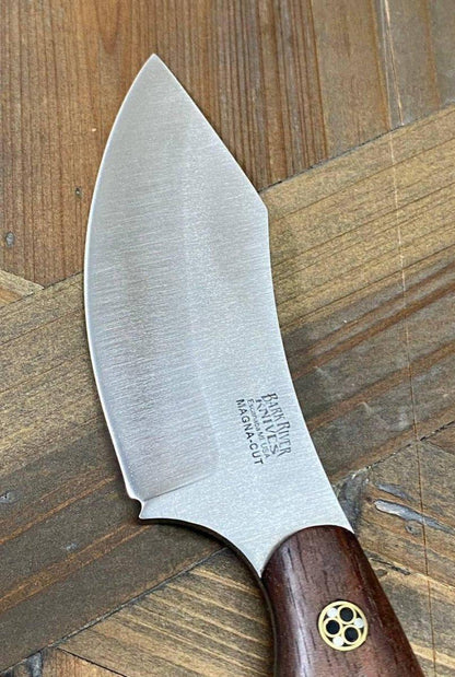 Bark River JX6 MagnaCut Walnut Burl Black Liners Mosaic Pins (USA) - NORTH RIVER OUTDOORS