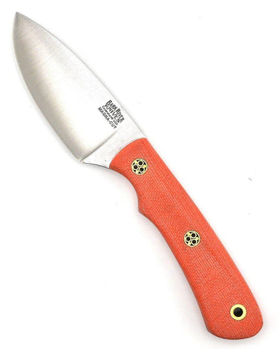 Bark River PSK EDC Magna Cut Orange Burlap - Matte - Mosaic Pins - NORTH RIVER OUTDOORS