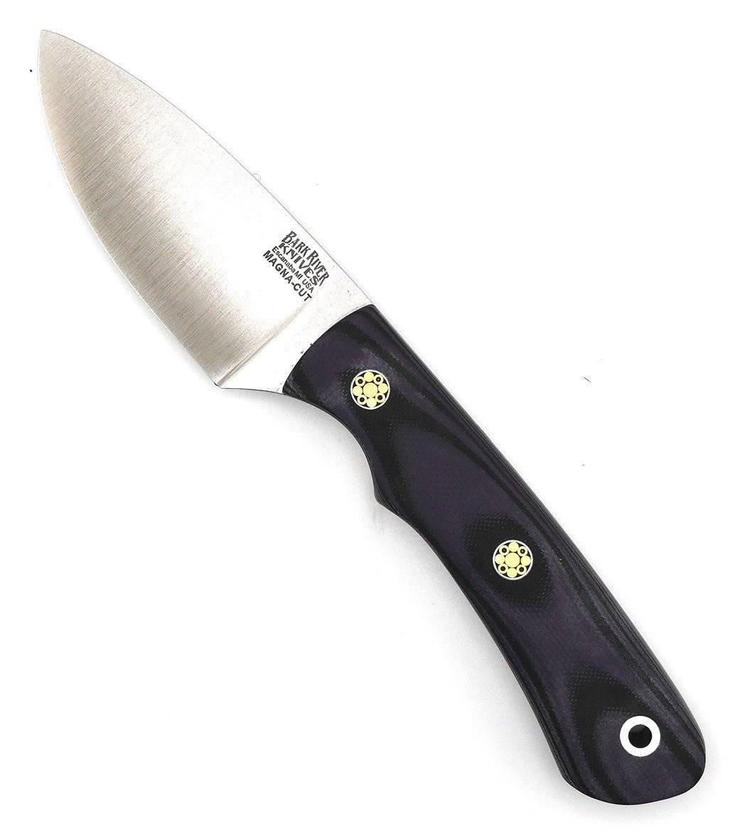 Bark River PSK EDC Magna Cut Purple & Black Suretouch - Matte 