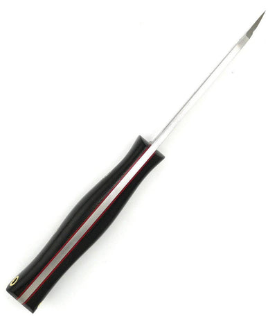 Bark River Taskmaster MagnaCut Black Canvas Micarta - Red Liners - Mosaic Pins (USA) - NORTH RIVER OUTDOORS