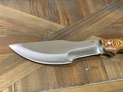 Bark River Trakker Fixed Blade Knife Bocote Wood (USA) - NORTH RIVER OUTDOORS