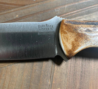 Bravo 1 LT MagnaCut Fixed Blade Elk Handles Black Liners Mosaic Pins (USA) - NORTH RIVER OUTDOORS