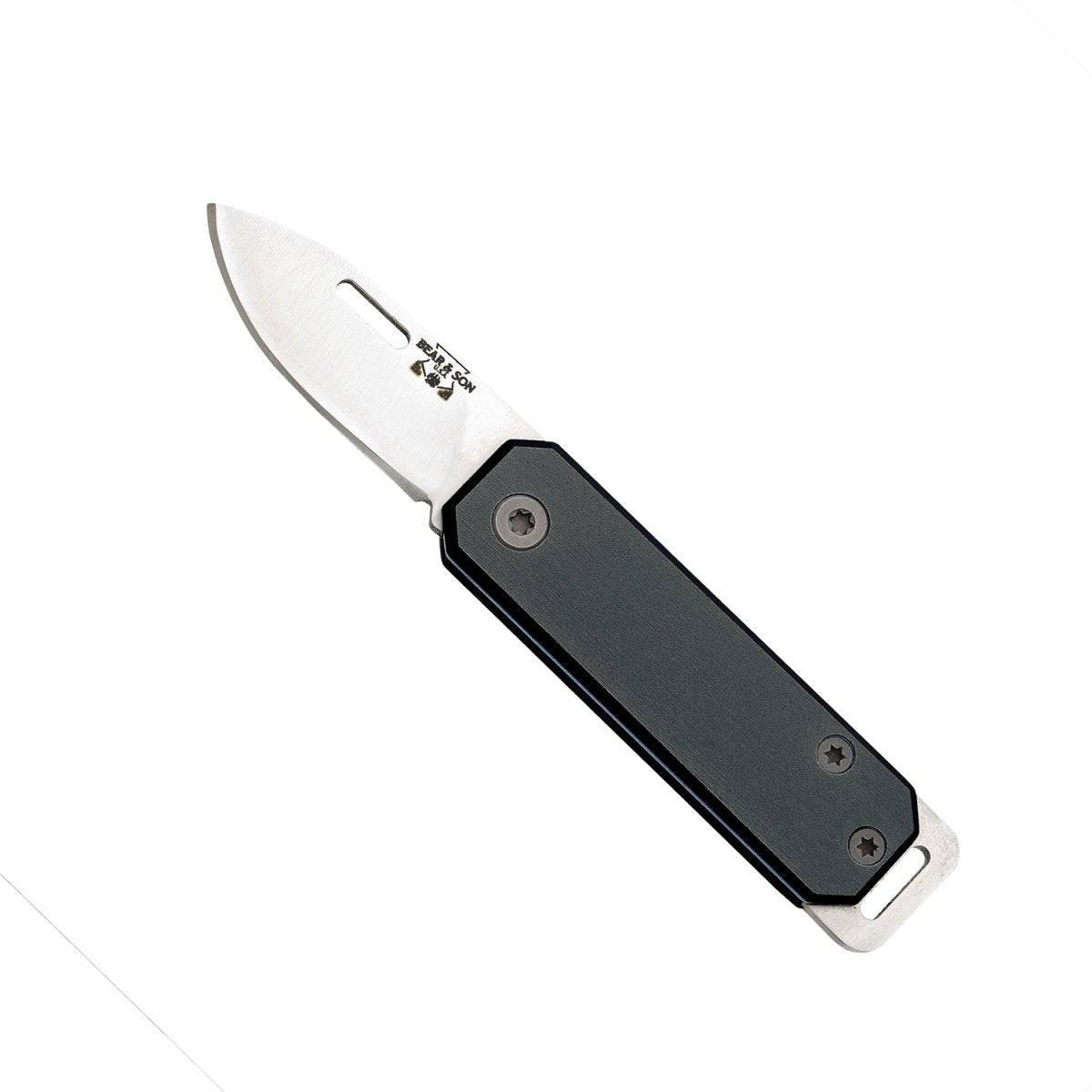 Bear & Son 109 Slipjoint Folding Knife 1.5" Satin Drop Point Blade - NORTH RIVER OUTDOORS
