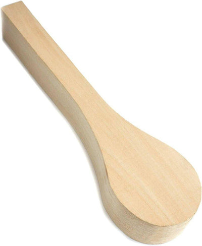 BeaverCraft Basswood Wood Carving Spoon Blank 10" x 2" x 1.4" Premium Wood - NORTH RIVER OUTDOORS