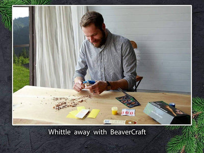 BeaverCraft Bird Carving Kit for Beginners - Adults and Kids - NORTH RIVER OUTDOORS