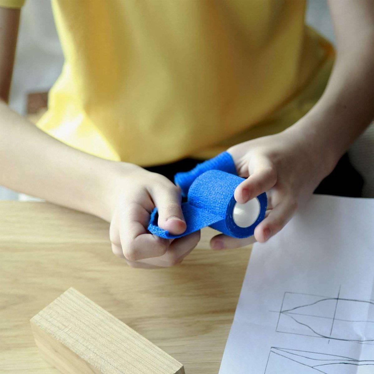 BeaverCraft Cut Resistant Adherent Wrap No-Cut Tape for Wood Carving and Whittling - NORTH RIVER OUTDOORS