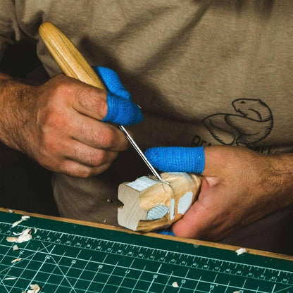 BeaverCraft Cut Resistant Adherent Wrap No-Cut Tape for Wood Carving and Whittling - NORTH RIVER OUTDOORS