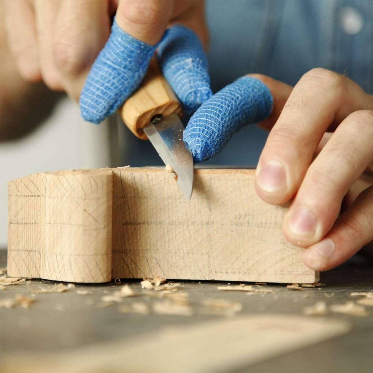 BeaverCraft Cut Resistant Adherent Wrap No-Cut Tape for Wood Carving and Whittling - NORTH RIVER OUTDOORS