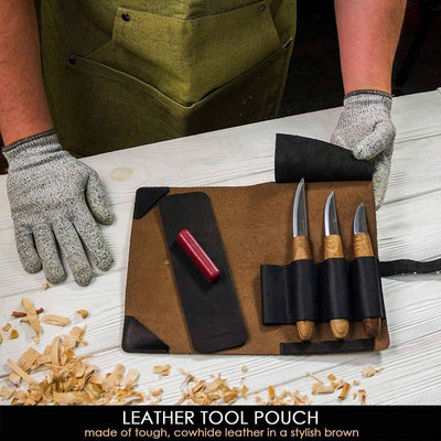 BeaverCraft Premium Whittling Set With Walnut Handles - NORTH RIVER OUTDOORS