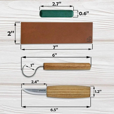 BeaverCraft S01 Wood Spoon Carving Knives Set - NORTH RIVER OUTDOORS
