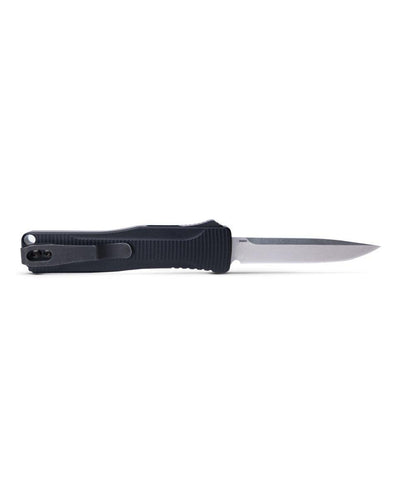 Bechmade OM Auto OTF 4850 Knife 2.475" S30V Satin Clip Point (USA) - NORTH RIVER OUTDOORS
