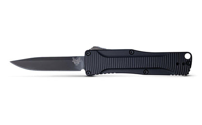Bechmade OM Auto OTF 4850BK Knife 2.475" S30V Black Clip Point (USA) - NORTH RIVER OUTDOORS