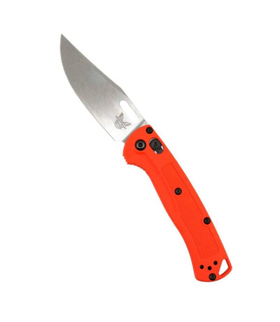 Benchmade 15533 Mini Taggedout Orange Grivory Stonewash Clip Point Folding Knife 3.04" CPM-154VN - NORTH RIVER OUTDOORS