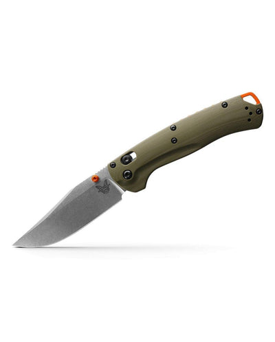 Benchmade 15536 Taggedout OD Green G10 Folding Knife 3.5" CPM-S45VN - NORTH RIVER OUTDOORS