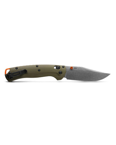 Benchmade 15536 Taggedout OD Green G10 Folding Knife 3.5" CPM-S45VN - NORTH RIVER OUTDOORS