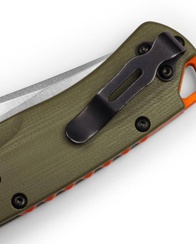 Benchmade 15536 Taggedout OD Green G10 Folding Knife 3.5" CPM-S45VN - NORTH RIVER OUTDOORS