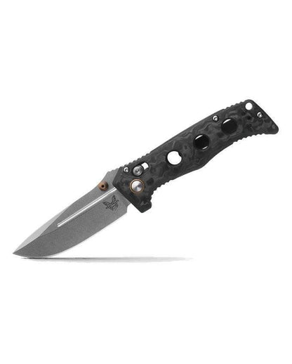 Benchmade 273-03 Mini Adamas Folding Knife 3.25" MagnaCut Marbled Carbon Fiber - NORTH RIVER OUTDOORS