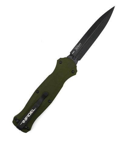Benchmade 3300DLC-1802 Infidel Dagger AUTO OTF Knife 3.91" S30V (Pre-Owned) - NORTH RIVER OUTDOORS