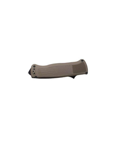 Benchmade 5371BK-01 Shootout OTF AUTO Knife 3.494" CPM-CruWear Black DLC Drop Point Blade Ranger Green - NORTH RIVER OUTDOORS