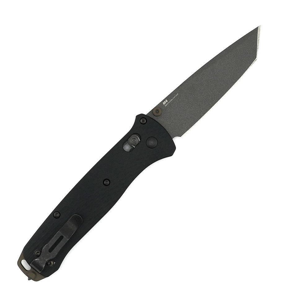 Benchmade 537GY-03 Bailout AXIS Folding Knife 3.38" CPM-M4 Tungsten Gray Tanto Plain Blade - NORTH RIVER OUTDOORS