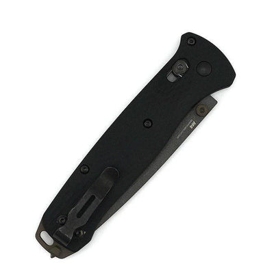 Benchmade 537GY-03 Bailout AXIS Folding Knife 3.38" CPM-M4 Tungsten Gray Tanto Plain Blade - NORTH RIVER OUTDOORS