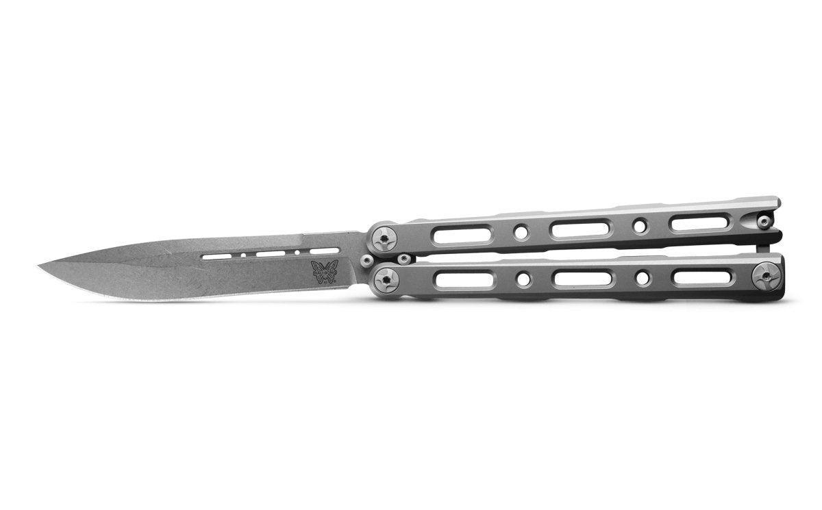 Benchmade 85 Billet Ti Balisong Butterfly 4.4" CPM-S30V - NORTH RIVER OUTDOORS