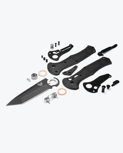 Benchmade 9071BK Claymore Tanto Auto Folding Knife 3.6" CPM-D2 (USA) - NORTH RIVER OUTDOORS