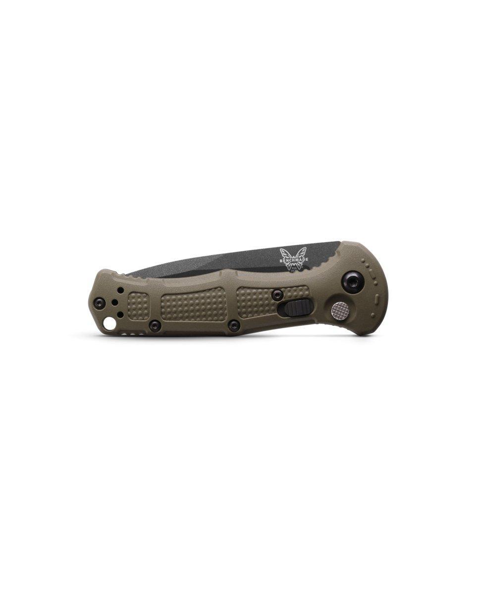 Benchmade 9570BK-1 Mini Claymore Ranger Green Auto Knife 3" CPM-D2 (USA) - NORTH RIVER OUTDOORS