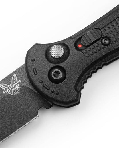 Benchmade 9570BK Mini Claymore Auto Folding Knife 3" CPM-D2 (USA) - NORTH RIVER OUTDOORS