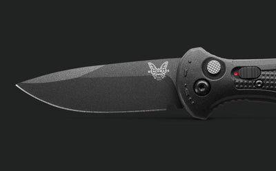 Benchmade 9570BK Mini Claymore Auto Folding Knife 3" CPM-D2 (USA) - NORTH RIVER OUTDOORS