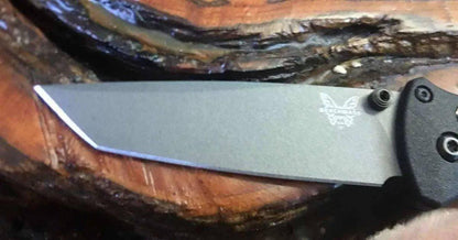 Benchmade Bailout 537GY Knife Black Grivory (3.38" Gray) - NORTH RIVER OUTDOORS