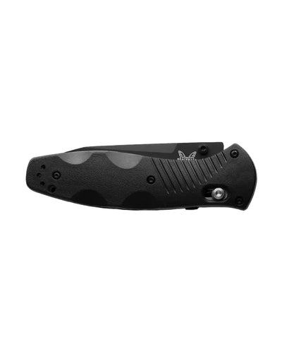 Benchmade Barrage AXIS-Assisted Folding Knife 3.6" Black Tanto Combo Blade Black Valox Handles - NORTH RIVER OUTDOORS