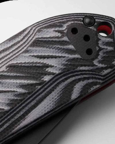 Benchmade Freek 560BK-1 Knife Black/Red G-10 (3.6") (USA) - NORTH RIVER OUTDOORS