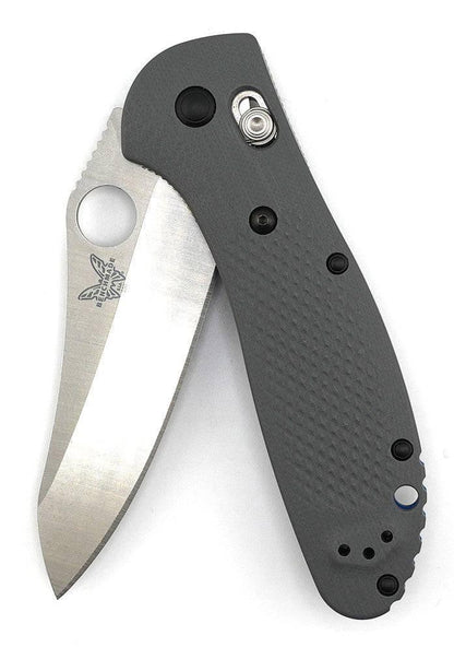 Benchmade Griptilian 550-1 Folding Knife 3.45" Premium CPM-20CV Sheepsfoot Blade Gray G10 **Discontinued** - NORTH RIVER OUTDOORS