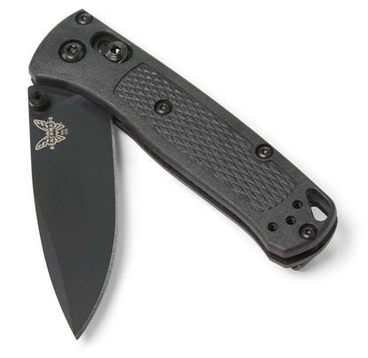 Benchmade Mini Bugout, 2.82" S30V Black Blade, CF-Elite Handle 533BK-2 - NORTH RIVER OUTDOORS