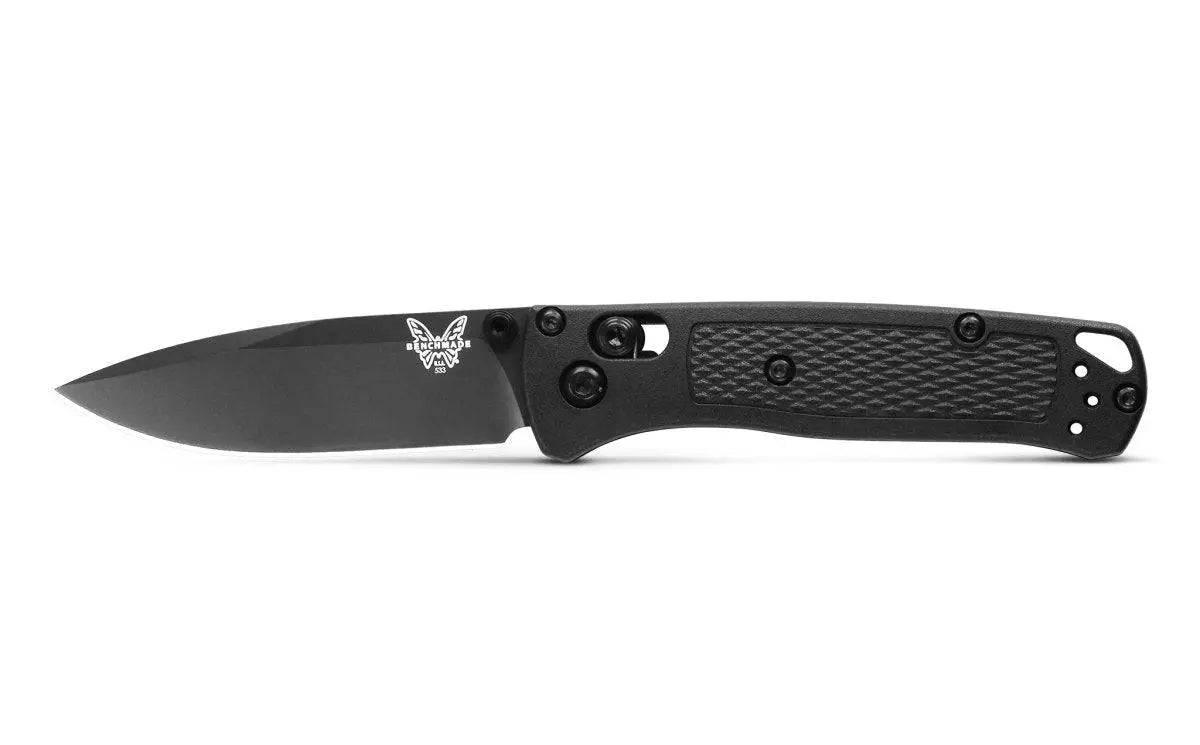 Benchmade Mini Bugout, 2.82" S30V Black Blade, CF-Elite Handle 533BK-2 - NORTH RIVER OUTDOORS