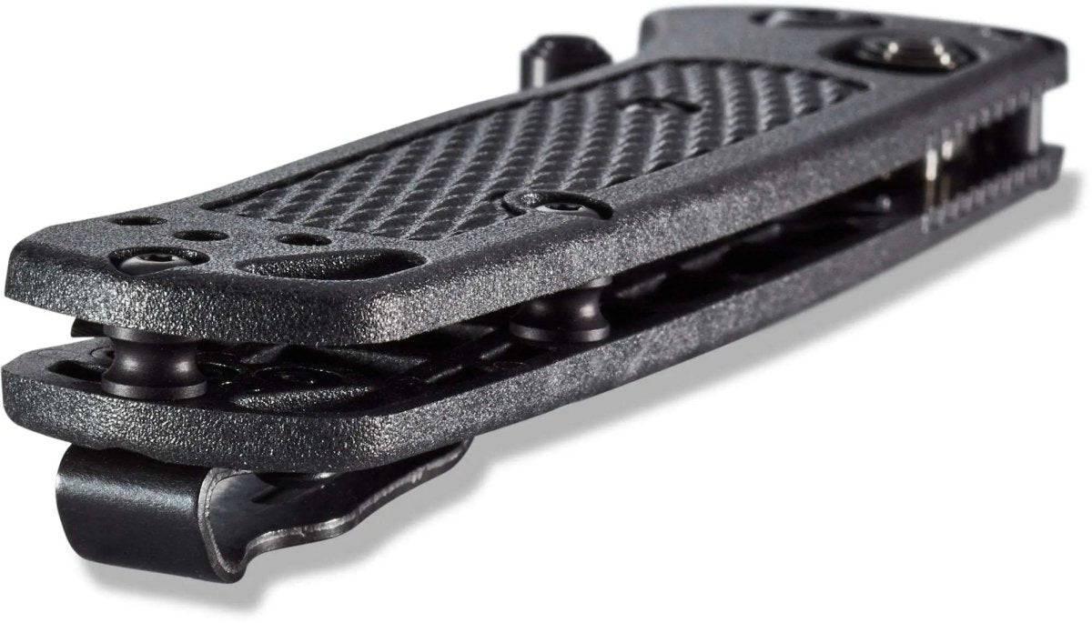 Benchmade Mini Bugout, 2.82" S30V Black Blade, CF-Elite Handle 533BK-2 - NORTH RIVER OUTDOORS