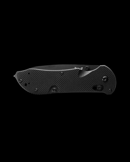 Benchmade Triage Rescue Folding Knife 3.5" Black G10 Handles Safety Cutter Glass Breaker - NORTH RIVER OUTDOORS