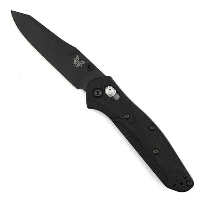 Custom Engraved Benchmade 945BK-1 Mini Osborne Knife Black G-10 - NORTH RIVER OUTDOORS