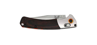 Custom Engraved Benchmade Mini Crooked River Knife Dymondwood (3.4") 15085-2 - NORTH RIVER OUTDOORS