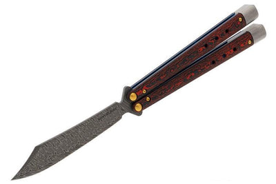 Benchmade 99-241 Gold Class Necron Latchless Balisong Butterfly Knife 4.59" - NORTH RIVER OUTDOORS
