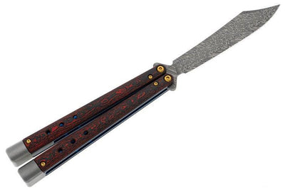 Benchmade 99-241 Gold Class Necron Latchless Balisong Butterfly Knife 4.59" - NORTH RIVER OUTDOORS