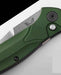 Benchmade Osborne 9400 Auto Knife Green Aluminum (3.4" Satin) from NORTH RIVER OUTDOORS