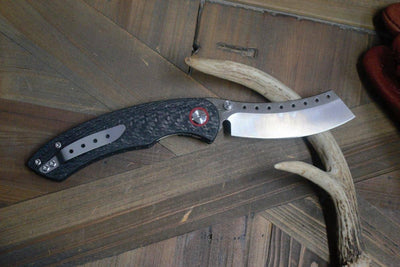 Red Horse Hell Razor P Series Carbon Fiber w/ Satin Blade - NORTH RIVER OUTDOORS